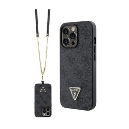 Guess Crossbody 4G Metal Logo - Case for iPhone 13 Pro (black)