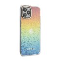 Guess IML Faceted Mirror Disco Iridescent - Case for iPhone 12 / iPhone 12 Pro (Iridescent)