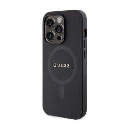 Guess Saffiano MagSafe - iPhone 14 Pro Max Case (black)
