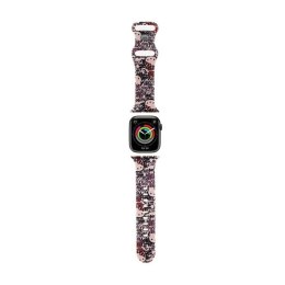 Hello Kitty Silicone Tags Graffiti - Strap for Apple Watch 38/40/41 mm (pink)