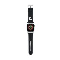 Karl Lagerfeld 3D Rubber Karl Head NFT - Strap for Apple Watch 38/40/41 mm (black)