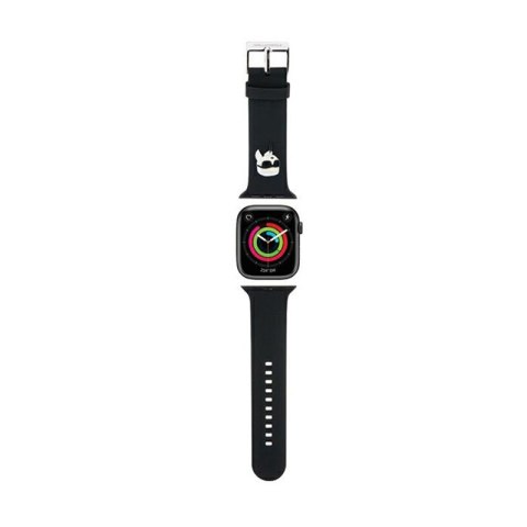 Karl Lagerfeld 3D Rubber Karl Head NFT - Strap for Apple Watch 38/40/41 mm (black)