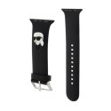 Karl Lagerfeld 3D Rubber Karl Head NFT - Strap for Apple Watch 38/40/41 mm (black)