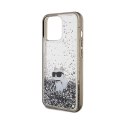 Karl Lagerfeld Liquid Glitter Choupette - iPhone 13 Pro Case (Transparent)