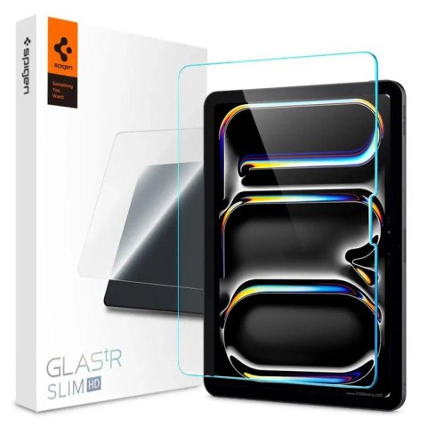 Spigen Glas.TR Slim - Tempered Glass for iPad Pro 11" (M4, 2024) (Transparent)