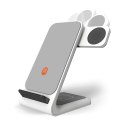 STM ChargeTree Swing 3-in-1 Charging Station for Phone, AirPods, Apple Watch - White