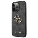 Guess 4G Big Metal Logo - Case for iPhone 13 Pro (Grey)