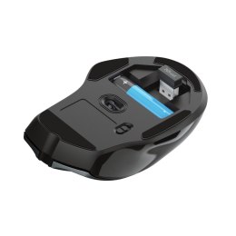Optical Wireless Mouse Trust Black Silver