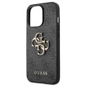 Guess 4G Big Metal Logo - Case for iPhone 13 Pro (Grey)