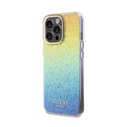 Guess IML Faceted Mirror Disco Iridescent - Case for iPhone 15 Pro Max (Iridescent)