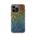 Guess IML Faceted Mirror Disco Iridescent - Case for iPhone 15 Pro Max (Iridescent)