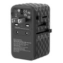 Adaptor Verbatim Black Grey 100 W