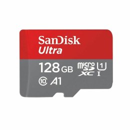 Micro SD Memory Card with Adaptor SanDisk Ultra Black 128 GB UHS-I