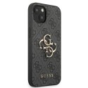 Guess 4G Big Metal Logo - Case for iPhone 13 (Grey)