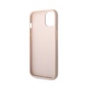 Guess 4G Big Metal Logo - Case for iPhone 15 (Pink)