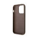 Guess 4G Big Metal Logo - Case for iPhone 15 Pro (brown)