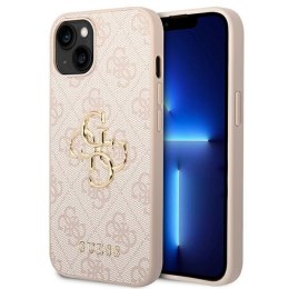 Guess 4G Big Metal Logo Case iPhone 14 (Pink)