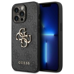 Guess 4G Big Metal Logo Case iPhone 14 Pro Max (Grey)