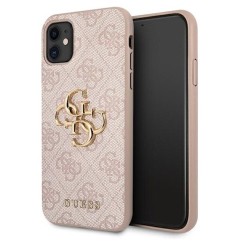 Guess 4G Big Metal Logo - iPhone 11 Case (Pink)