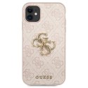 Guess 4G Big Metal Logo - iPhone 11 Case (Pink)