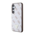 Guess 4G Triangle Metal Logo - Case Samsung Galaxy S24 (White)