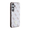 Guess 4G Triangle Metal Logo - Case Samsung Galaxy S24 (White)