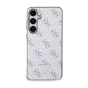 Guess 4G Triangle Metal Logo - Case Samsung Galaxy S24+ (White)