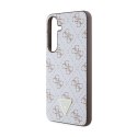 Guess 4G Triangle Metal Logo - Case Samsung Galaxy S24+ (White)