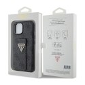 Guess Grip Stand 4G Triangle Strass Logo - iPhone 15 Case (black)