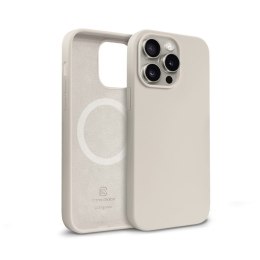 Crong Color Cover Magnetic - Case for iPhone 15 Pro Max MagSafe (Stone Beige)