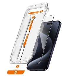 Crong EasyShield 2-Pack - Toughened glass for iPhone 15 Pro (2 pieces)