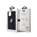 Karl Lagerfeld Silicone Karl & Choupette MagSafe - Case for iPhone 13 Pro Max (Black)