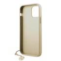 Guess 4G Charms Collection - Case for iPhone 12 Pro Max (Brown)