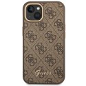 Guess 4G Metal Camera Outline Case - Case for iPhone 14 (Brown)