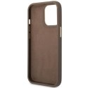 Guess 4G Metal Camera Outline Case - Case for iPhone 14 Pro (Brown)