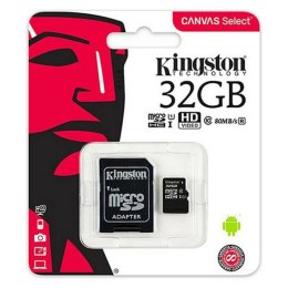 Micro SD Memory Card with Adaptor Kingston exFAT - 128 GB