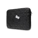 Hello Kitty Zip PU Quilted Bows Sleeve - Notebook case 13" / 14" (black)