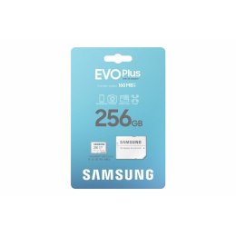 Micro SD Memory Card with Adaptor Samsung EVO Plus 2023 256 GB