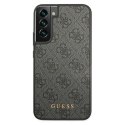 Guess 4G Metal Gold Logo - Samsung Galaxy S22 (Grey)