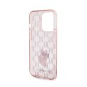 Karl Lagerfeld Monogram Choupette - Case for iPhone 15 Pro Max (Pink)