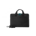 Tucano Smilza Super Slim Bag - Bag for Bag for MacBook Air 15" / Air / Pro 13" / Notebook 13" / 14 (Black)