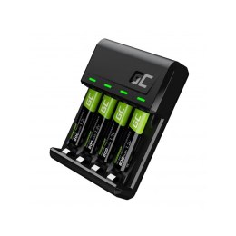 Set charger Green Cell GC VitalCharger and 4x batteries AAA / HR03 800mAh
