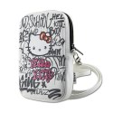 Hello Kitty Graffiti Kitty Head - Crossbody bag for phone (white)