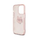 Karl Lagerfeld IML Choupette Head & Monogram - iPhone 13 Pro Max Case (pink)