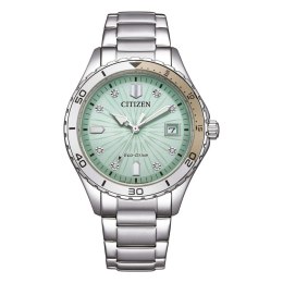 Men's Watch Citizen FE6170-88L Green Silver