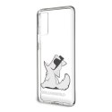 Karl Lagerfeld Choupette Fun Sunglasses - Etui Samsung Galaxy S20 (Transparent)