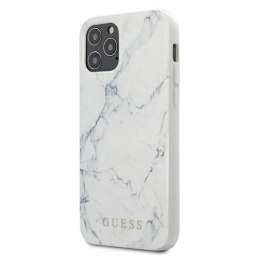 Guess Marble - Case iPhone 12 Mini (white)