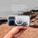 STM Relax Sand MagSafe - Anti-stress case for iPhone 15 (Clear / White)