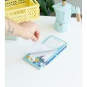 Disney Stitch Tropical - Magnetic notepad / shopping list for fridge + pencil (10 x 21 cm)