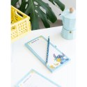 Disney Stitch Tropical - Magnetic notepad / shopping list for fridge + pencil (10 x 21 cm)